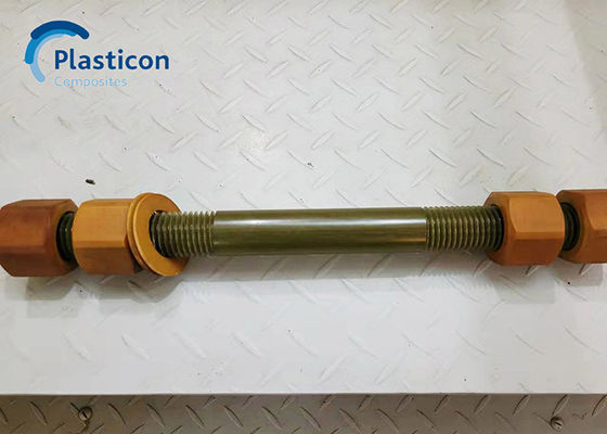 Sợi củng cố nhựa Hex Bolt FRP Bolt cho các ứng dụng cấu trúc