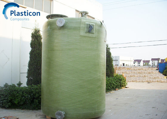 Chất hóa học sợi thủy tinh FRP thùng thùng nhựa tăng cường bằng sợi ISO