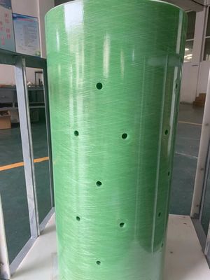 Green Vinyester nhựa 3 inch ống sợi thủy tinh với kết nối sợi