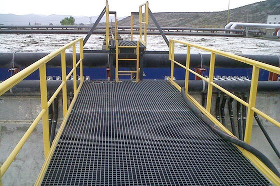 Green tăng cường sợi thủy tinh sàn lưới cao sức mạnh chống ăn mòn