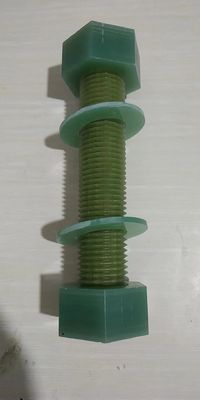Chống lão hóa FRP Hex Head Bolts Metric Thread bề mặt mịn