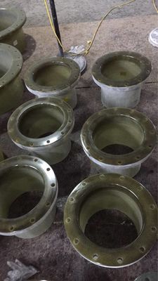 Stub GRP Flange PN6 Áp lực thủy tinh củng cố ống nhựa Flange