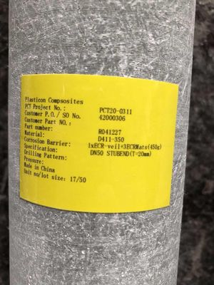 OEM FRP Flange Với Tiêu chuẩn ANSI Và Kết nối Bolting