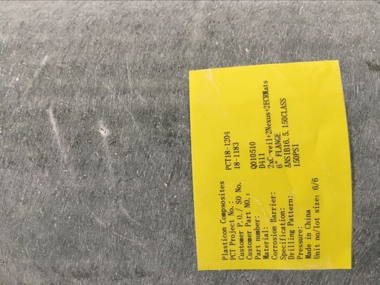 Phạm vi áp suất PN6-PN16 GRP Flange Glass Reinforced Plastic Flange GRP