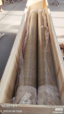 5.8M GRP ống DN1000 kích thước Gel phủ Epoxy ống sợi thủy tinh
